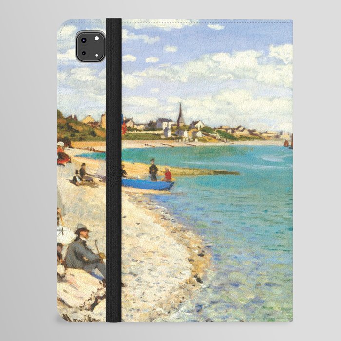Regatta, Sainte Adresse, Monet iPad Folio Case
