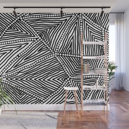 Authentic Aboriginal Art - The Fields Wall Mural