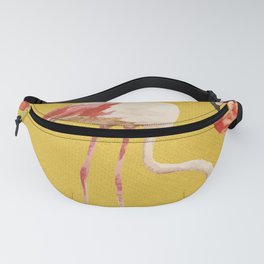 Bold Flamingo Caribbean and Tropical inspired design Fanny Pack
