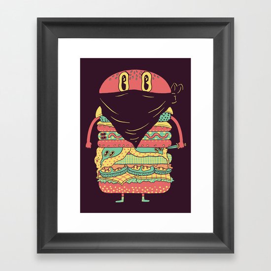 McRobber Framed Art Print