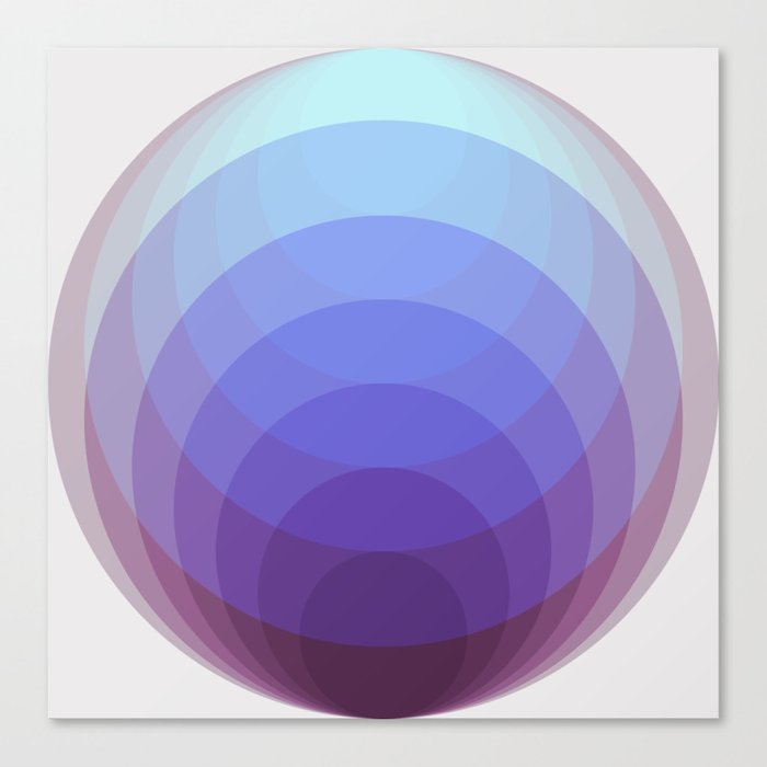Chrome Sphere 3 Canvas Print