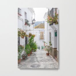 White Village Series, El Borge in Southern Spain,  Travel Photography, Europe Art Print Metal Print