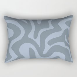 12 Abstract Liquid Swirly Shapes 220725 Valourine Digital Design  Rectangular Pillow