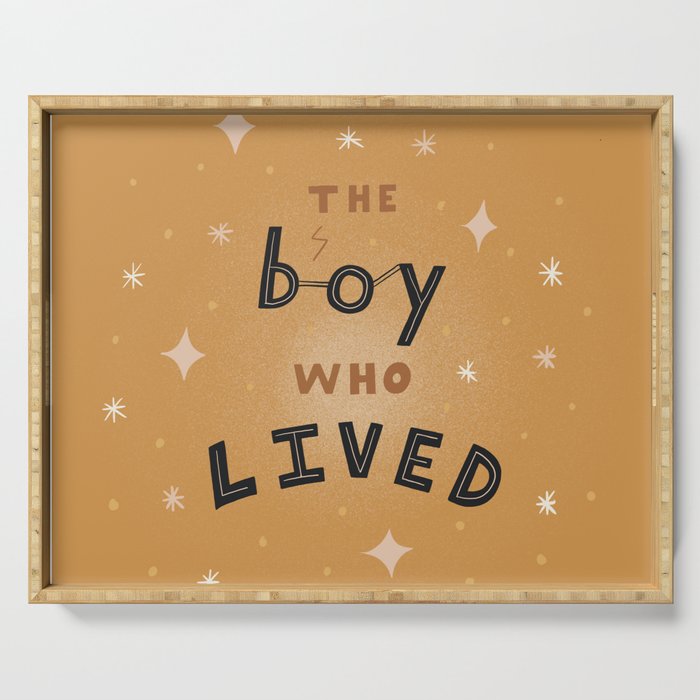 The Boy Who Lived Serving Tray