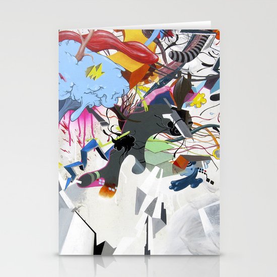 I blame the radio waves Stationery Cards