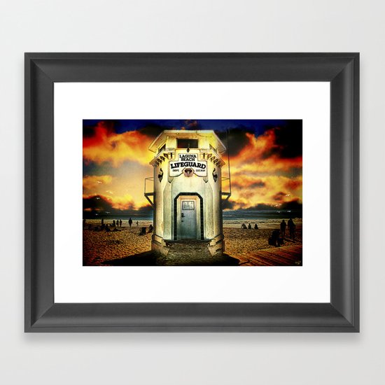 Laguna Beach Framed Art Print