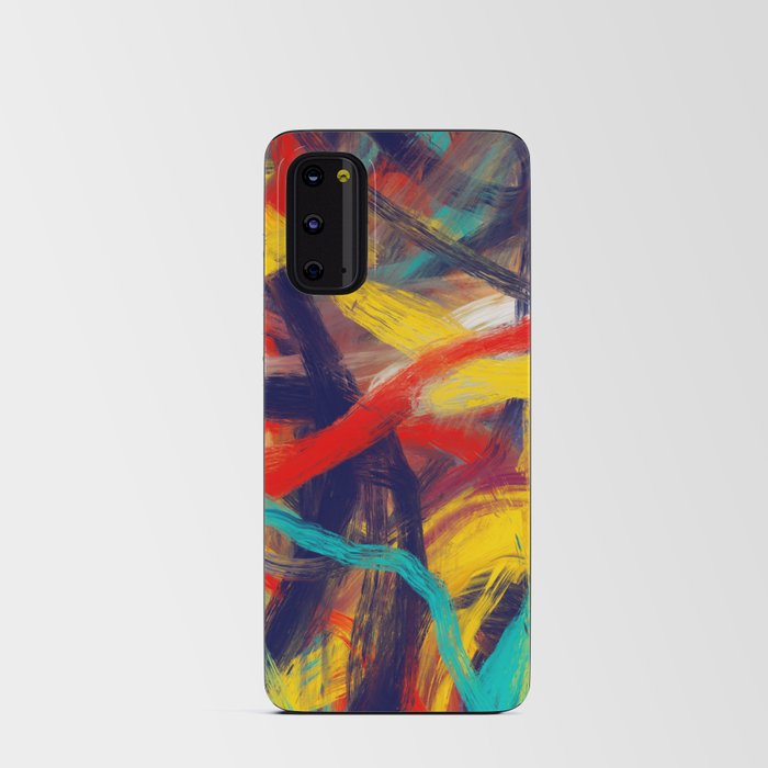 Abstract Painting. Expressionist Art. Android Card Case