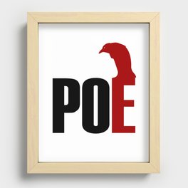 Poe Recessed Framed Print