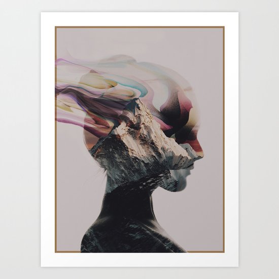 Swept Away Art Print