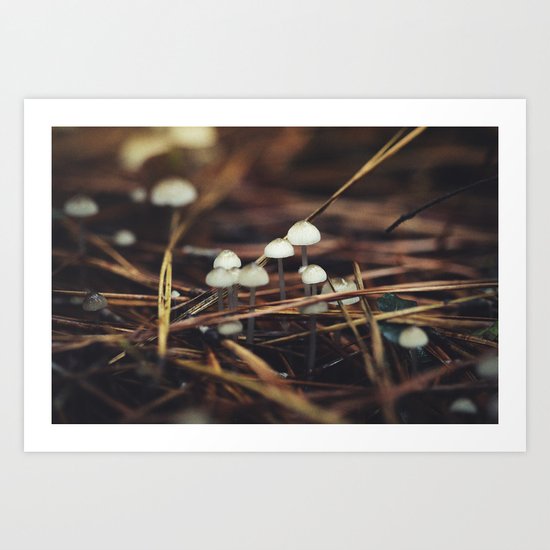 Tiny Umbrellas Art Print