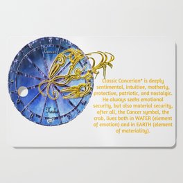 Horoscope Cancer Zodiac Astrology T-Shirt Cutting Board
