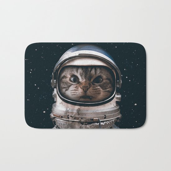 Space catet Bath Mat