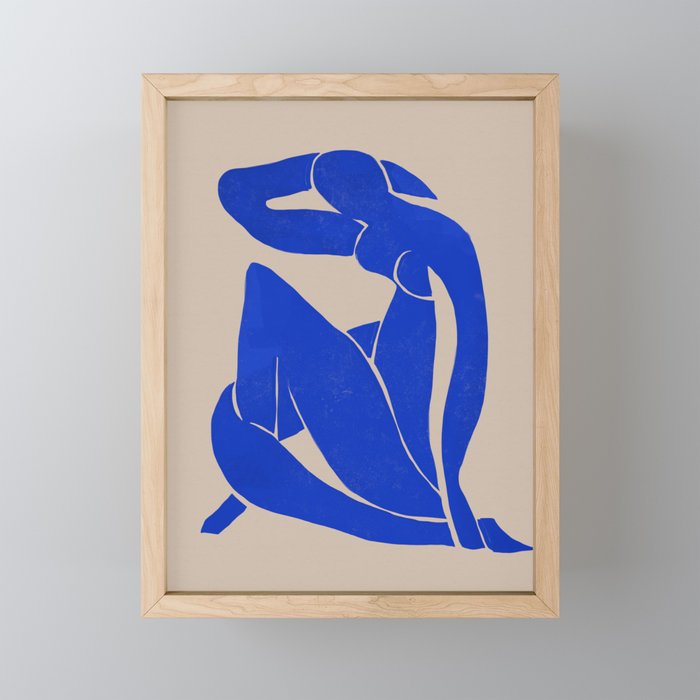 Matisse, Blue Nudes Framed Mini Art Print