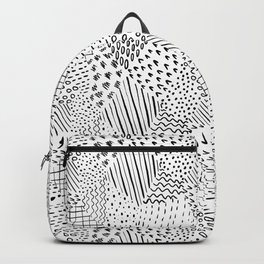 Abstract Sketch Backpack