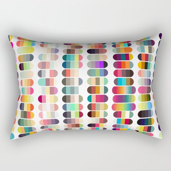 Palette color 100 Rectangular Pillow