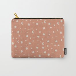 Moon Stars Pattern Carry-All Pouch
