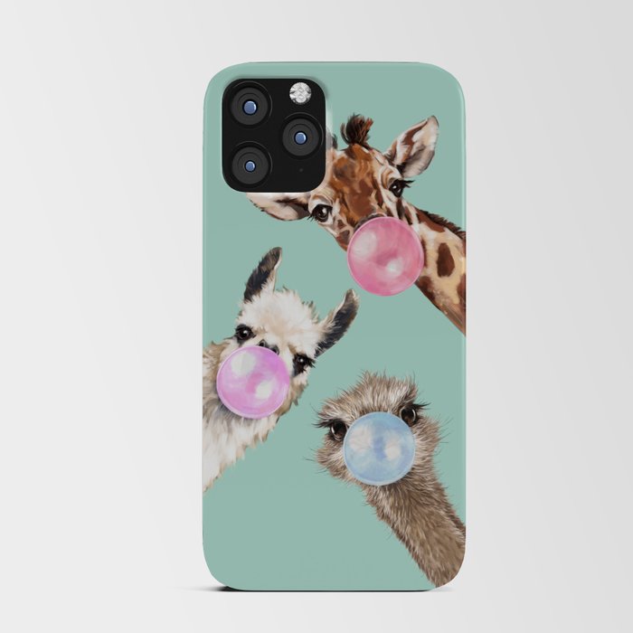 Bubble Gum Gang in Green iPhone Card Case