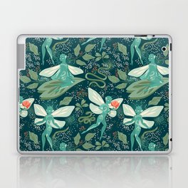 Enchanted Emerald Fairy Forest Laptop Skin