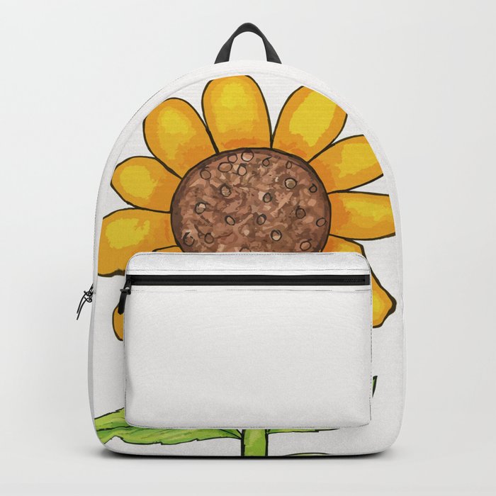 Ladybug Mushroom and Sunflower Backpack