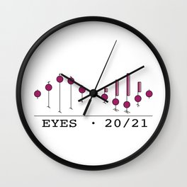 EYES2021 Wall Clock