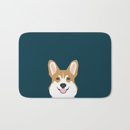 Teagan - Corgi Welsh Corgi gift phone case design for pet lovers and dog people Bath Mat