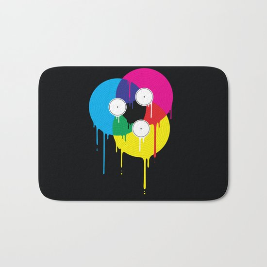 Melting Vinyl Bath Mat