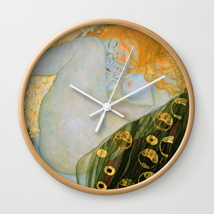 Gustav Klimt "Danaë" Wall Clock