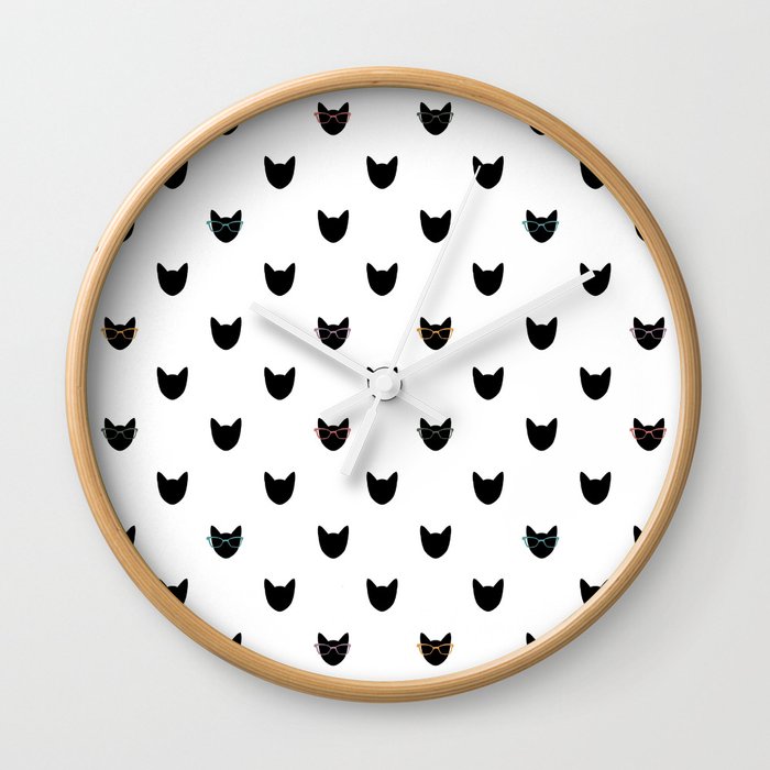 Smart Kitty Wall Clock