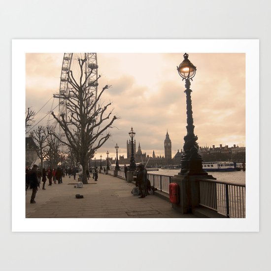 Dawn and Busk Art Print