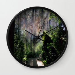 The Wild in Us Wall Clock