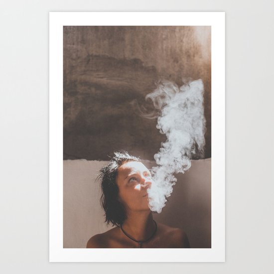 Smoke II Art Print