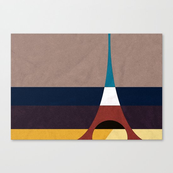 Paris, Eiffel Tower Canvas Print