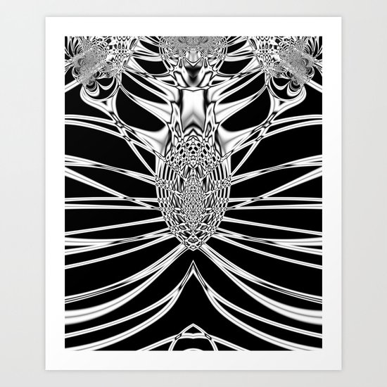 Skeletal Art Print
