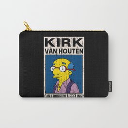 Can i borrow a feeling Carry-All Pouch | Graphicdesign, Papa, Milhouse, 90S, Vanhouten, Kirk, Father, Retro, Cartoon, Vintage 