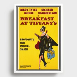 Breakfast @ Tiff’s (1966) Framed Canvas