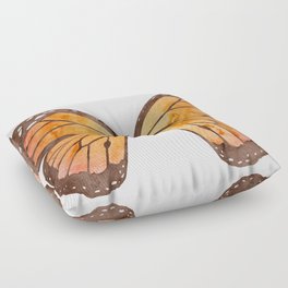 Caterpillar's nirvana Floor Pillow
