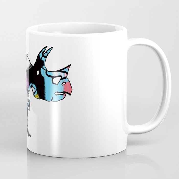 Blue Dino Coffee Mug