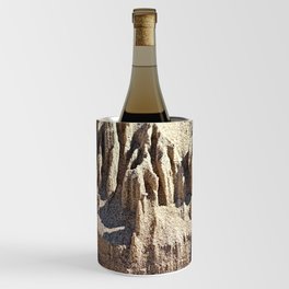 Abstract Sand Texture Beach Seashore  Wine Chiller
