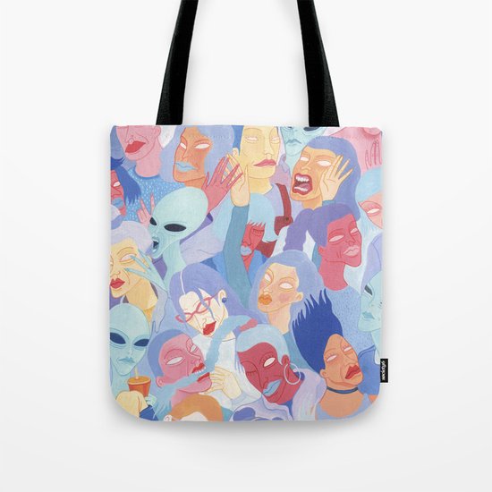Purple Tote Bag