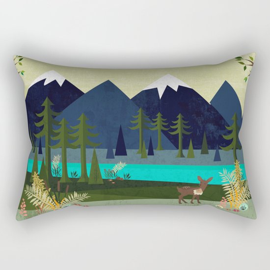 March Rectangular Pillow