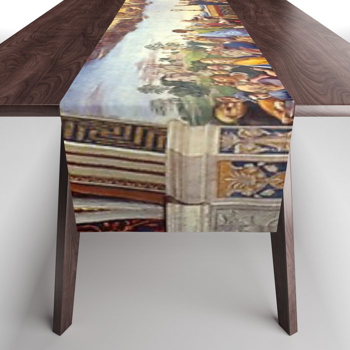 Raphael The Disputation of the Holy Sacrament  Table Runner