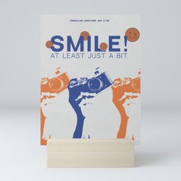 SMILE! Photography Design Mini Art Print