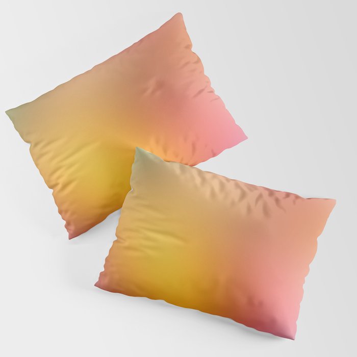 Colourful Candle Light Gradient Pillow Sham