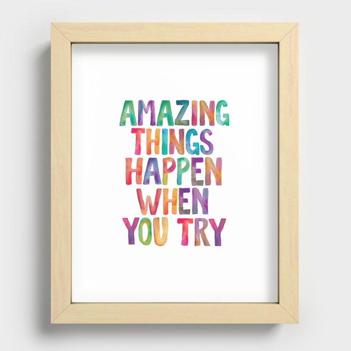 Recessed Framed Print