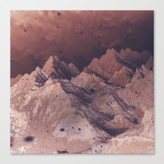 Romantic Mountains Canvas Print