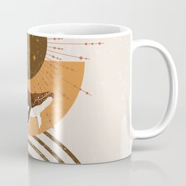 Abstract Boho Ocean Coffee Mug