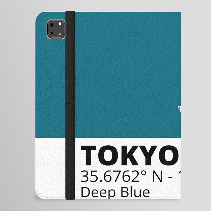 Tokyo Deep Blue iPad Folio Case