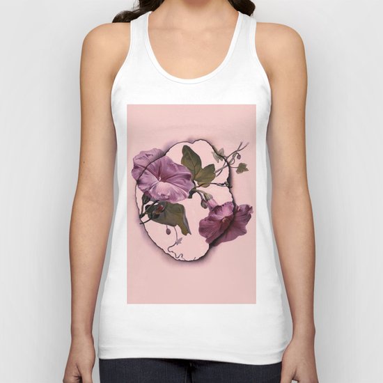 convolvulus and tile Unisex Tank Top