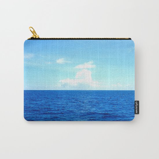 Serene Blue Water Carry-All Pouch