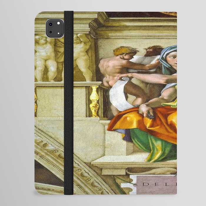 Michelangelo Delphic Sibyl iPad Folio Case
